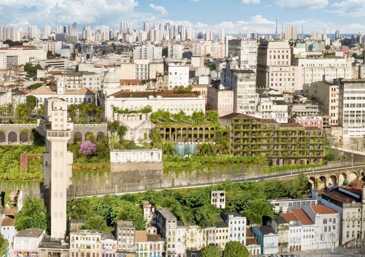 Projeto do Palácio Rio Branco após revitalização • Divulgação/ Mata Holding