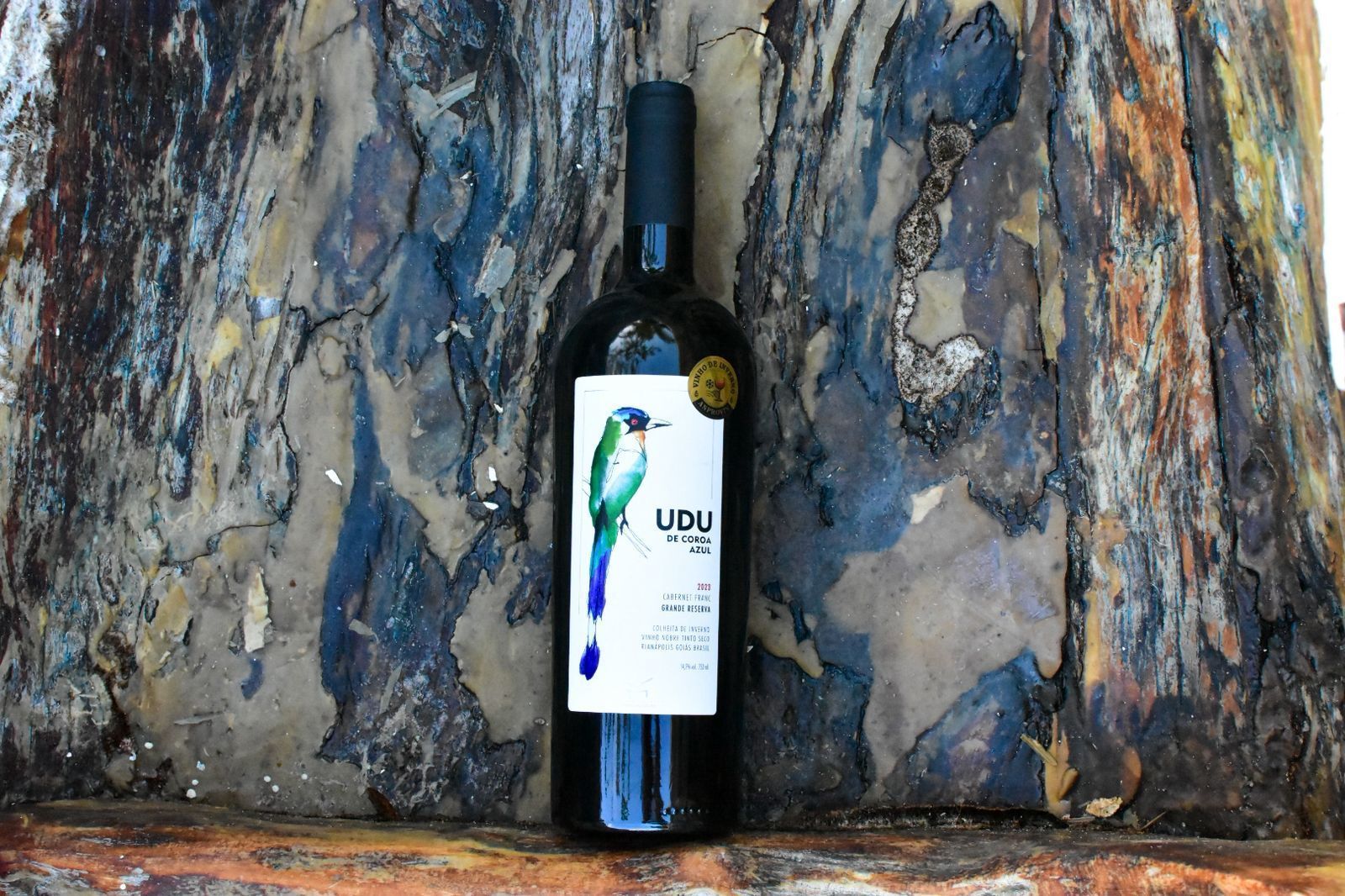 Udu de Coroa Azul Grande Reserva Cabernet Franc, da Vinícola São Patrício • Arquivo pessoal