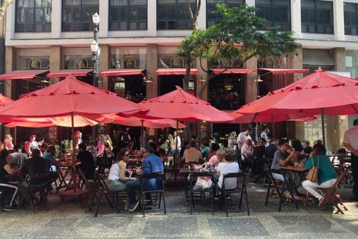 Fachada do bar Salve Jorge no Centro Histórico de São Paulo • Divulgação