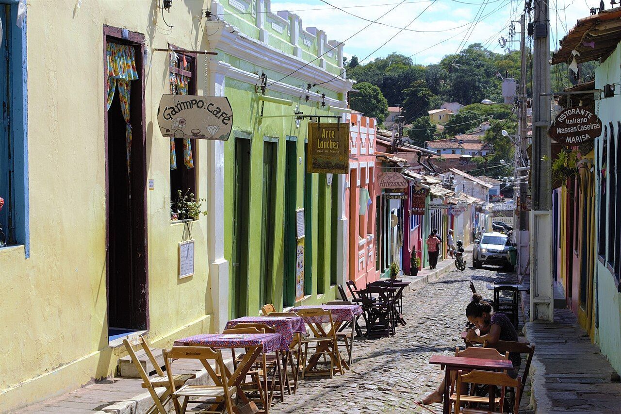 Centro histórico de Lençóis, na Bahia • Patricia Laraia/Wikimedia Commons/CC BY-SA 4.0