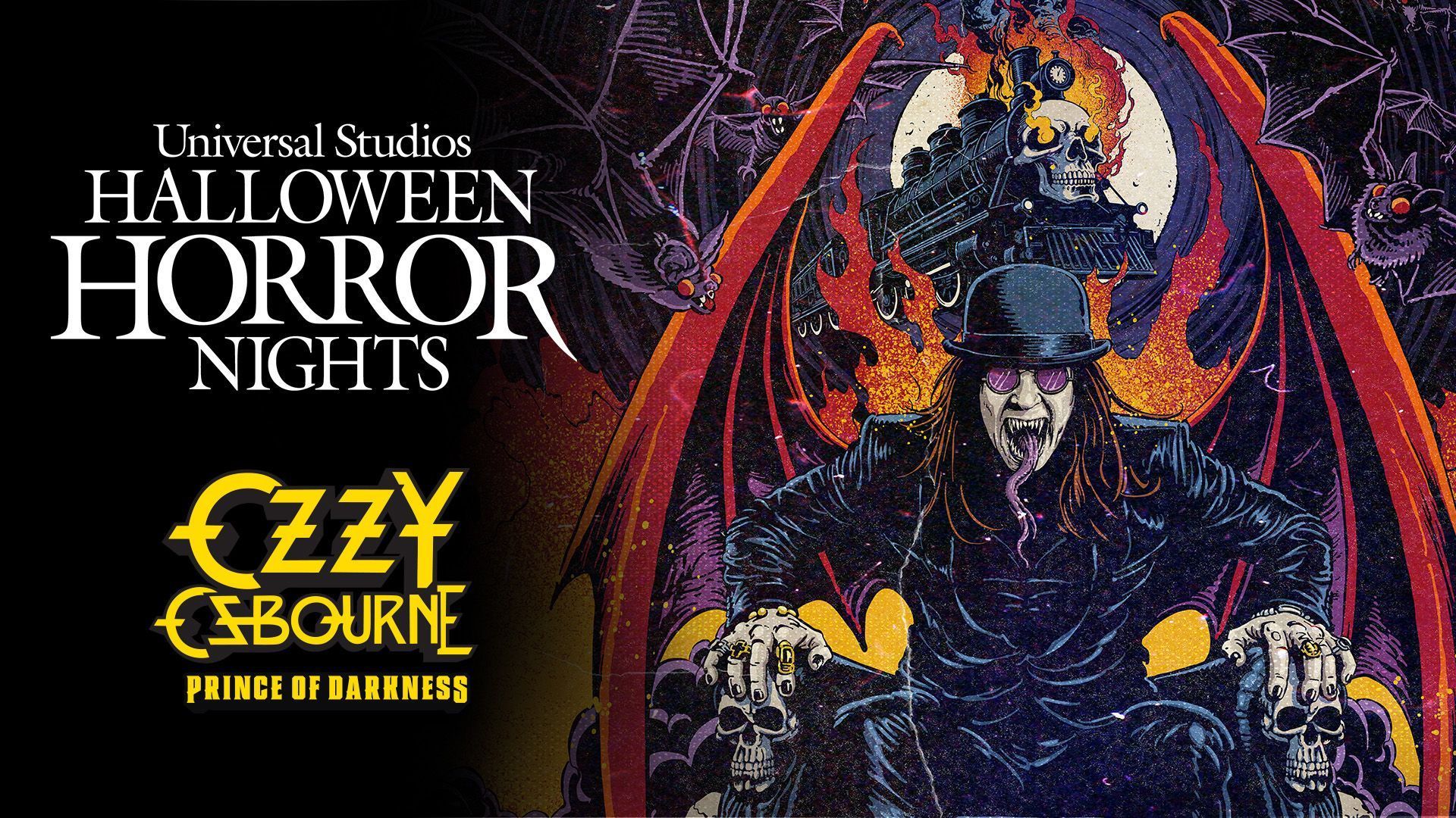 Halloween Horror Nights do Universal Studios presta homenagem a Ozzy Osbourne • Divulgação