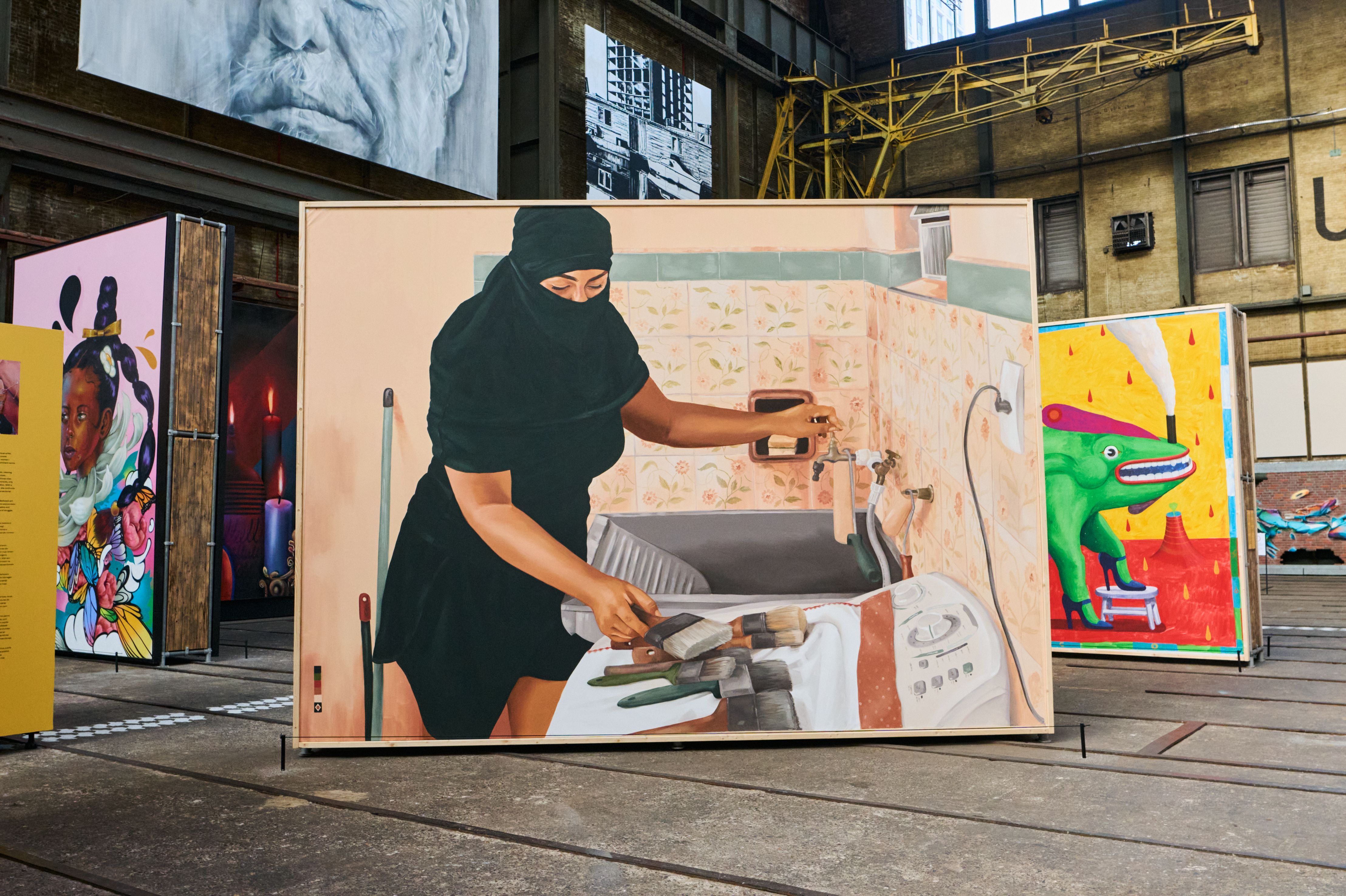 Obras da artista Pri Barbosa