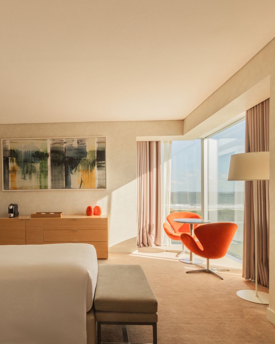 The Grand Hotel fica na orla da Playa Brava, em Punta del Este • Divulgação