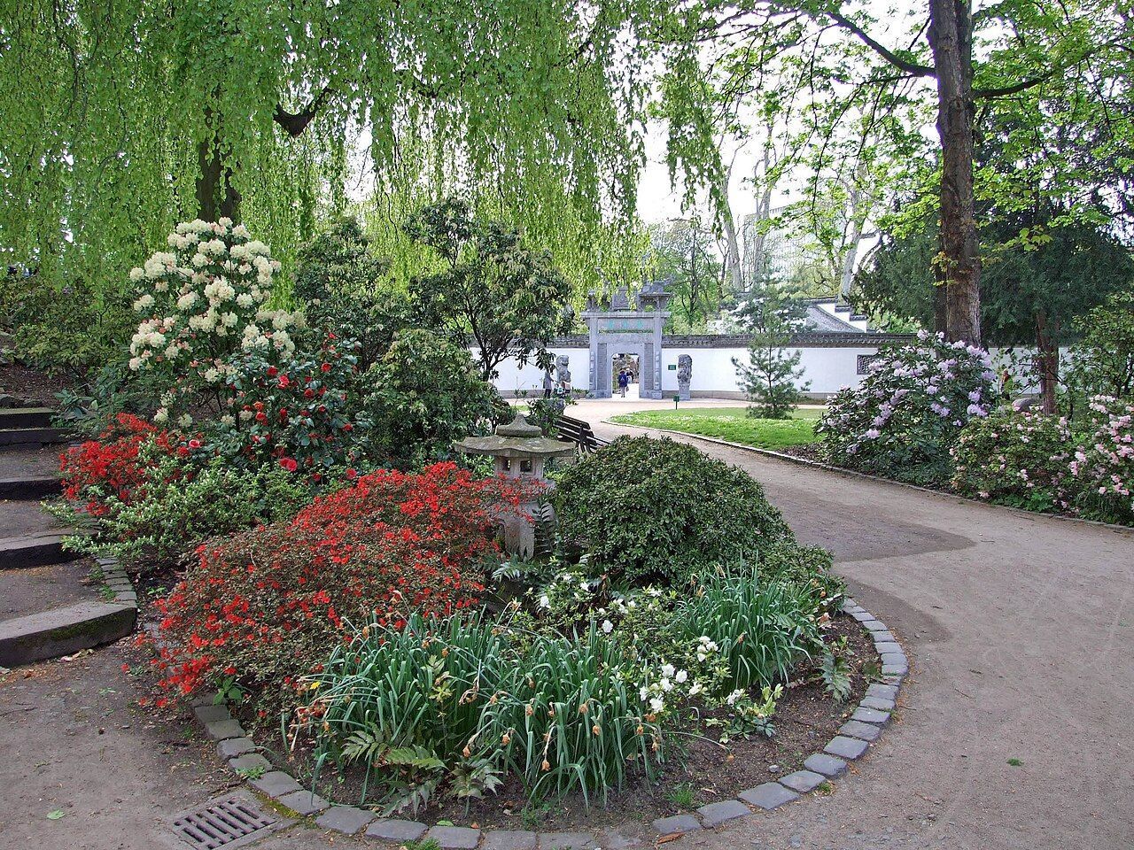 O Bethmannpark é um oásis verde em meio à cidade • Dontworry/Wikimedia Commons/CC BY-SA 3.0