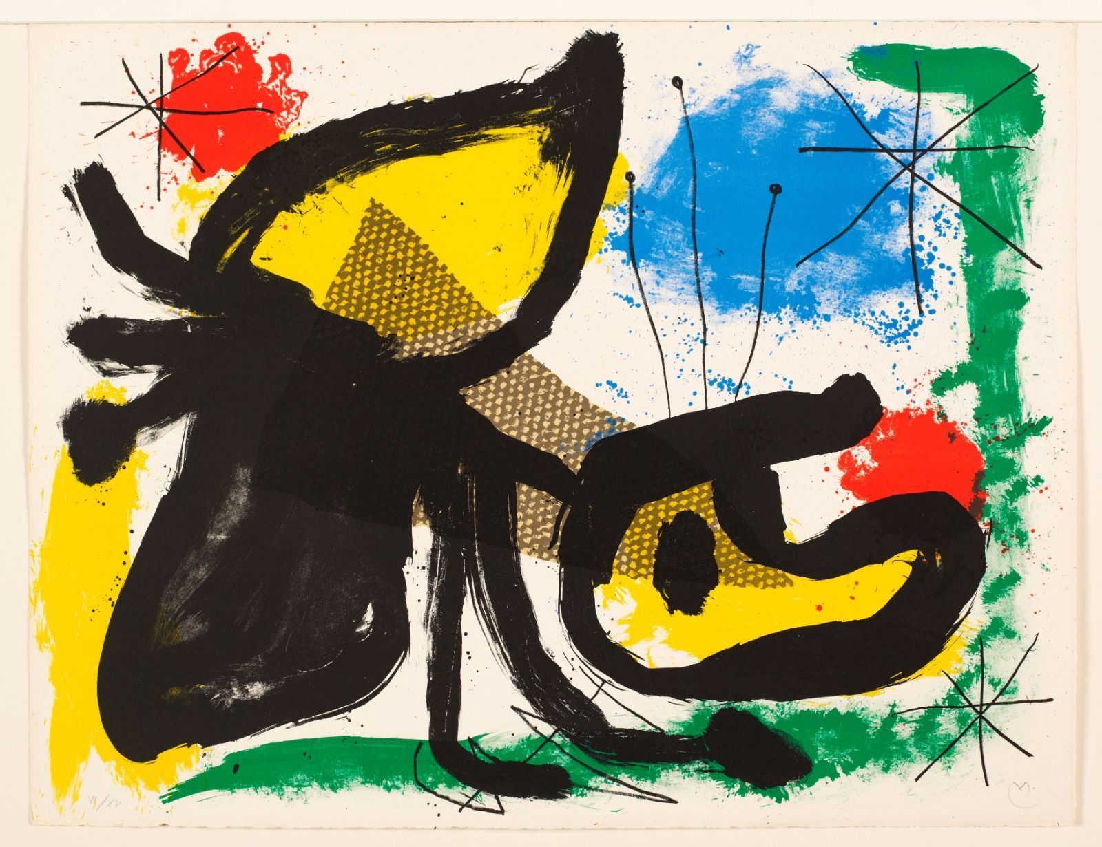"Album 19”, de Joan Miró, de 1961 • Fundació Joan Miró, Barcelona