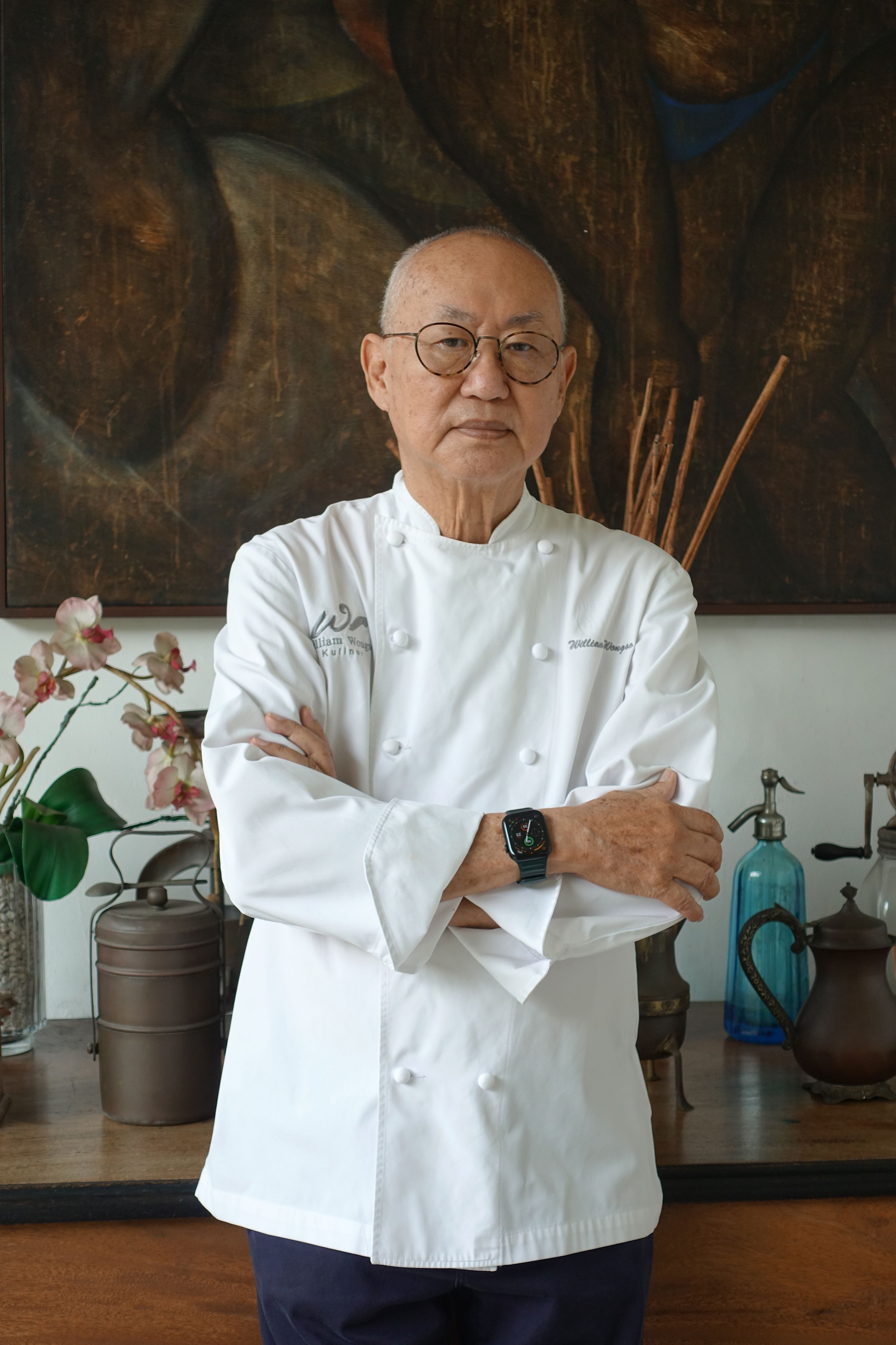 "Ainda existe a ideia de que a comida indonésia não pode ser cara — isso não é verdade", afirma o especialista em culinária indonésia William Wongso • Courtesia William Wongso via CNN Newsource