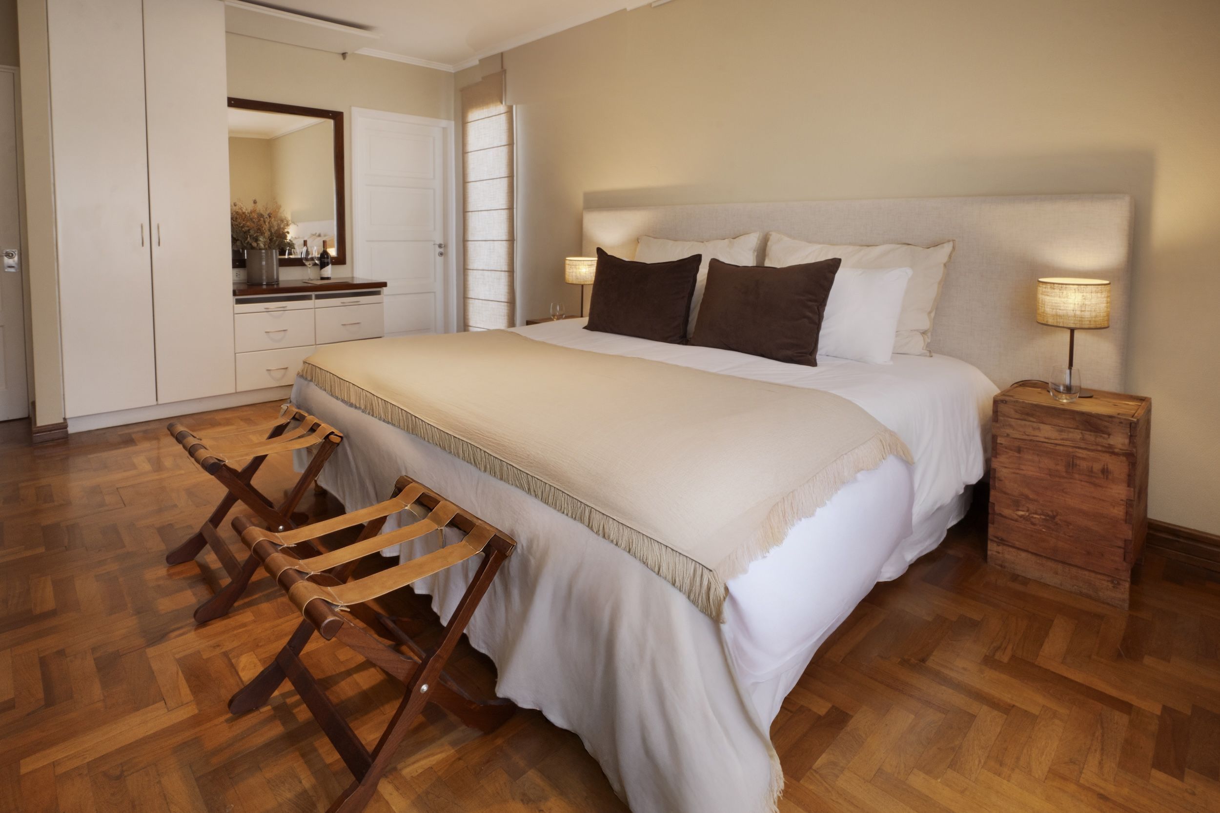 Vinícola oferece um pequeno hotel com apenas seis suítes • FEDERICO J GARCIA