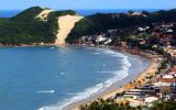 Morro do Careca na praia de Ponta Negra, um dos cartões-postais da cidade