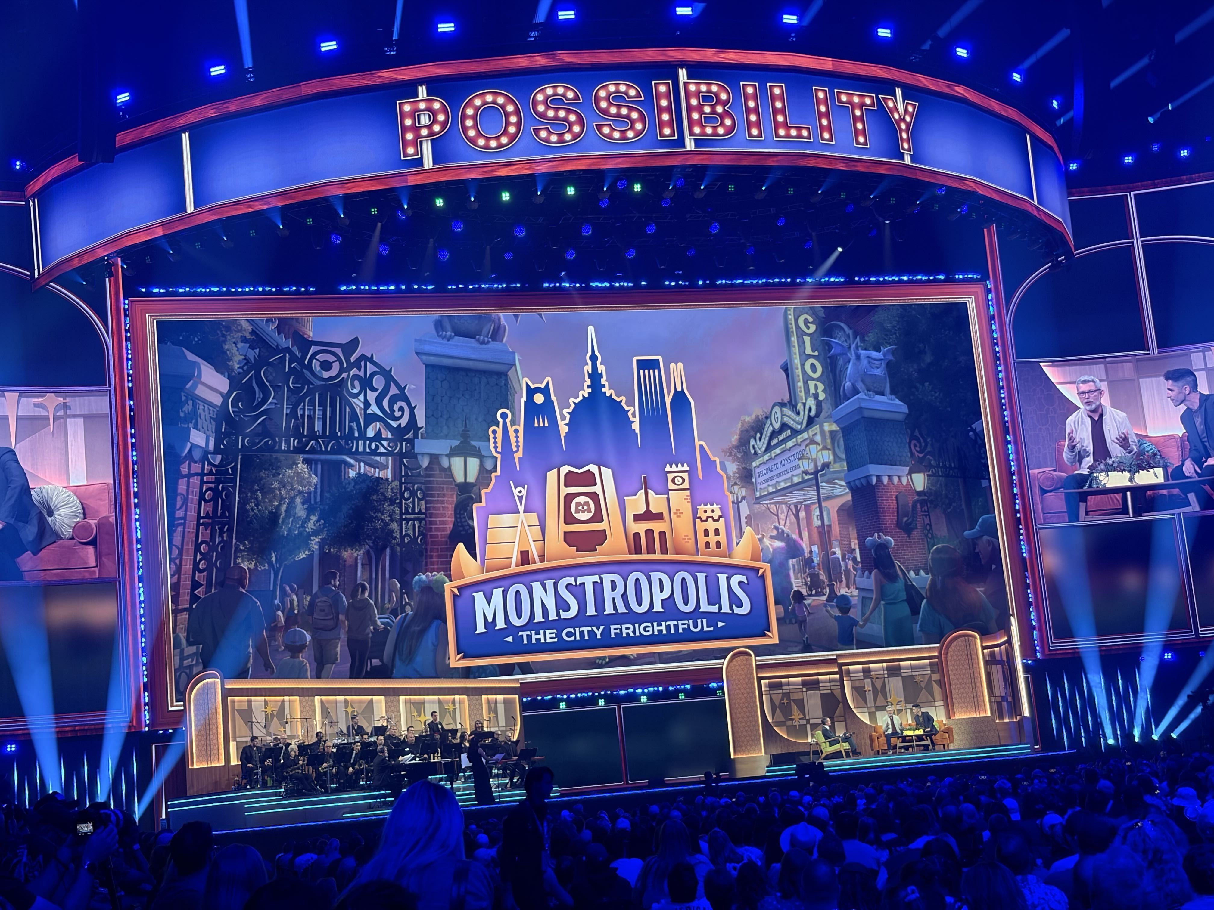 "Monstrópolis" está sendo construída no Hollywood Studios, em Orlando • Marina Toledo/CNN