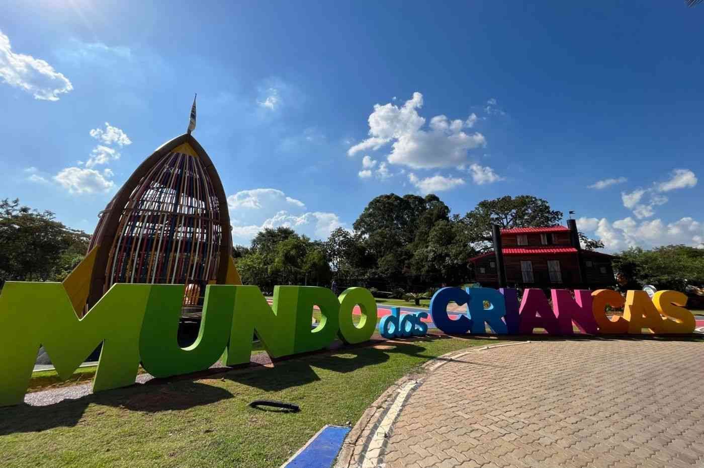 Mundo das Crianças, em Jundiaí, reúne áreas de lazer e atividades ao ar livre para o público infantil • Prefeitura de Jundiaí