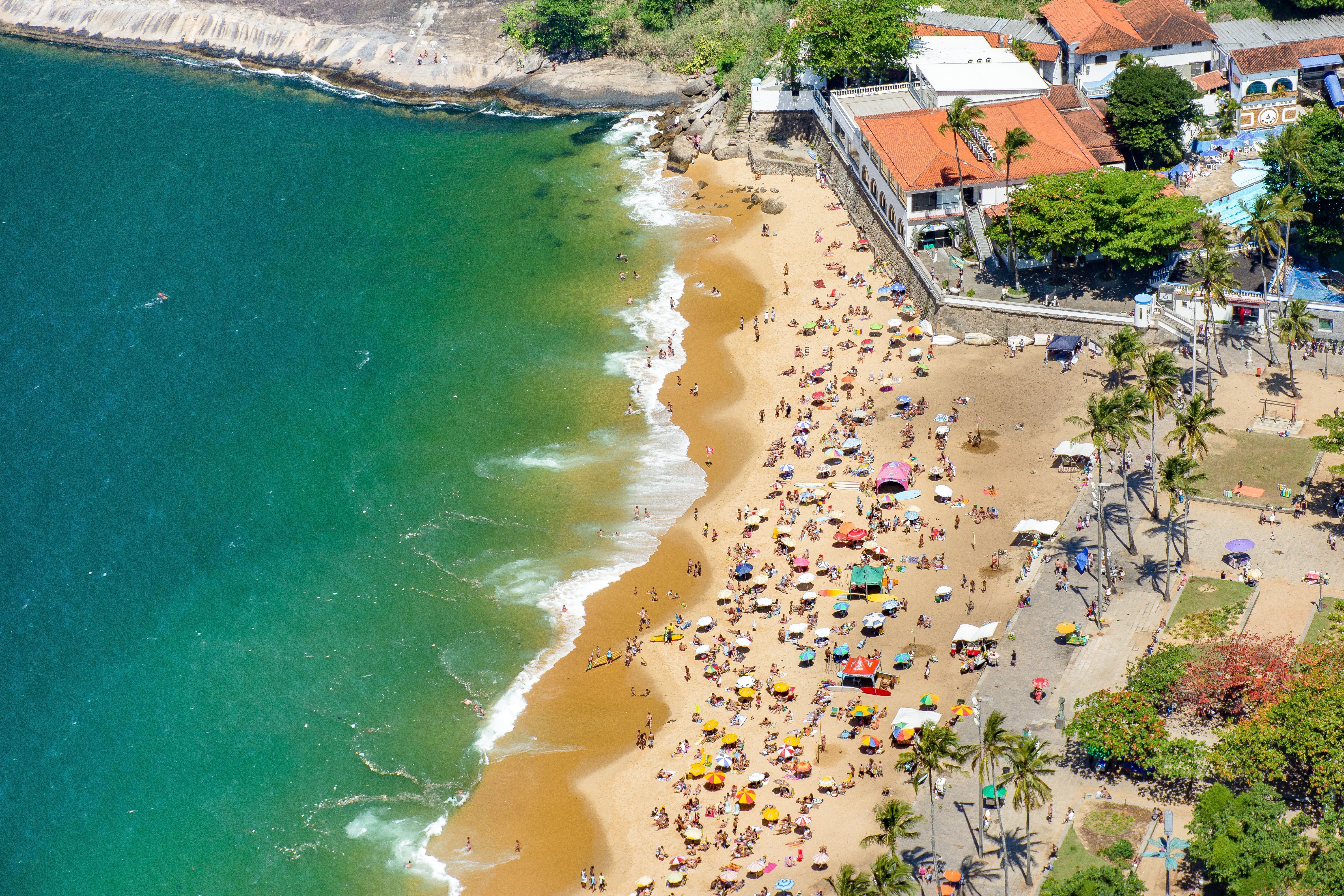 Praia Vermelha, no Rio
