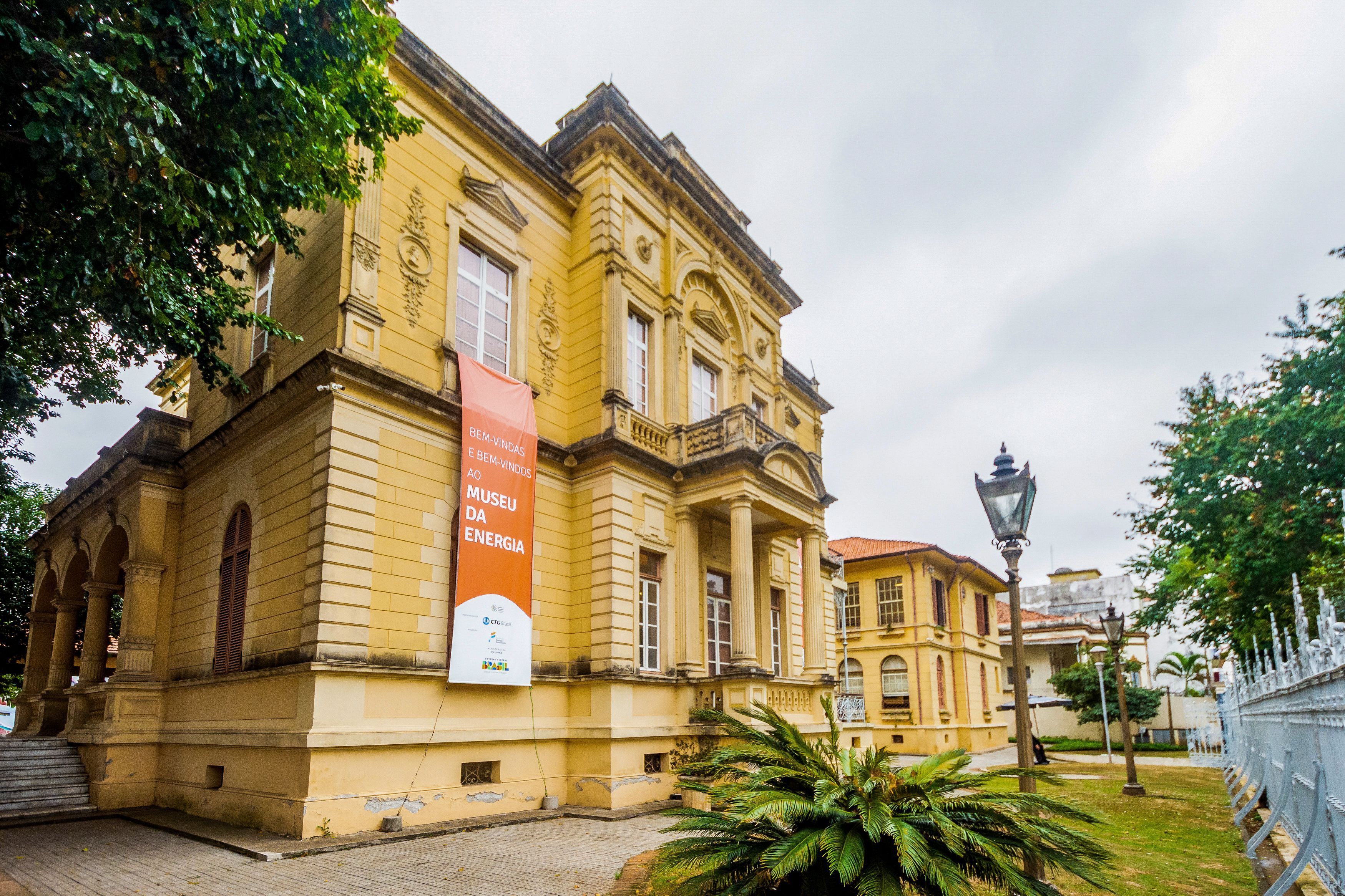 Museu da Energia de São Paulo fica na área central de São Paulo, em um casarão do século XIX  • Claudio Cammarota